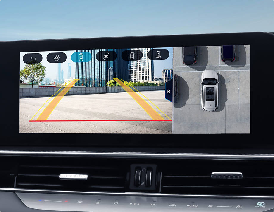 360° Panoramic Image & 180° Chassis Image